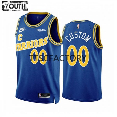 Golden State Warriors Custom Jordan 2022-23 Classic Edition Royal Lasten Pelipaidat Swingman